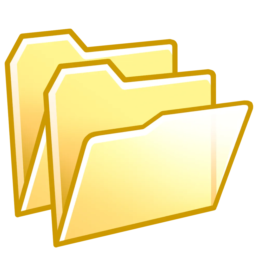 Windows XP folder view button icon