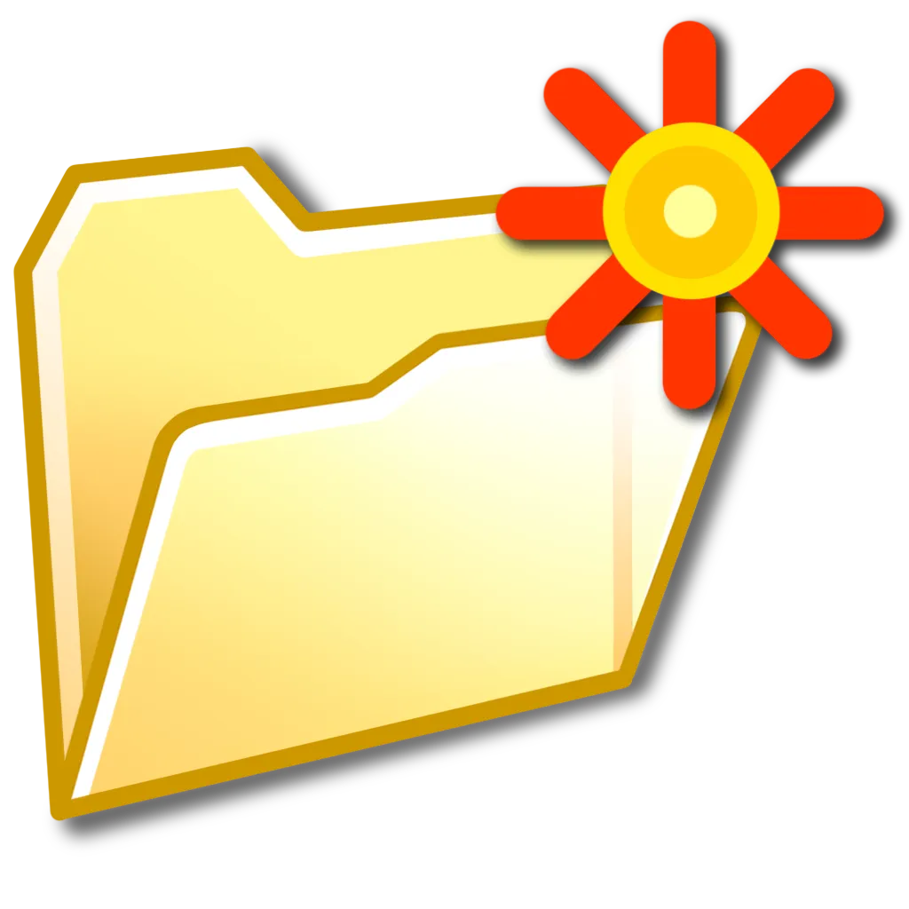 Windows XP new folder icon